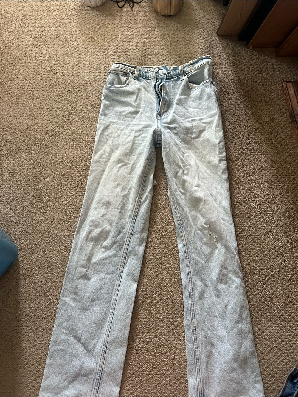 Abercrombie & Fitch Light Blue High-Rise Women's Jeans